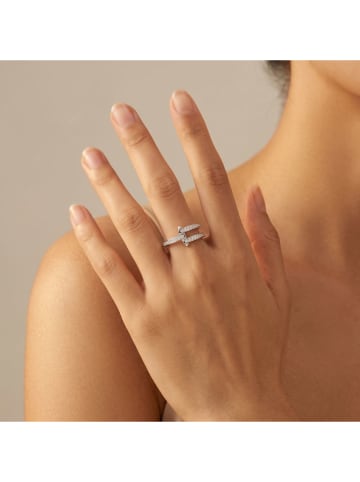 Silber-Ring mit Edelsteinen