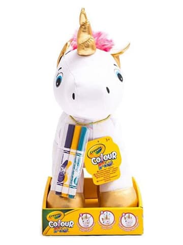 Bemalbares Kuscheltier "Color me Plüsch - Einhorn" - ab 3 Jahren