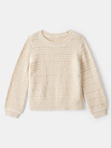 Sweter w kolorze beżowym