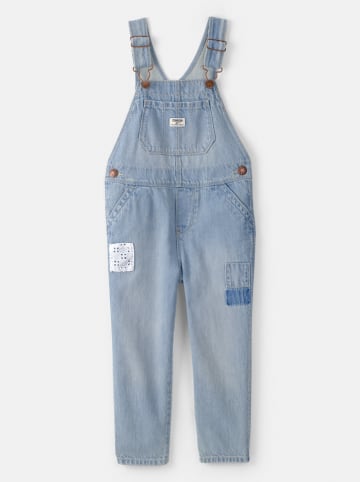 Jeanslatzhose in Hellblau
