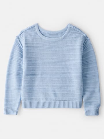 Pullover in Hellblau
