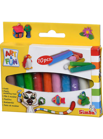 Plastelina w różnych kolorach - 3+