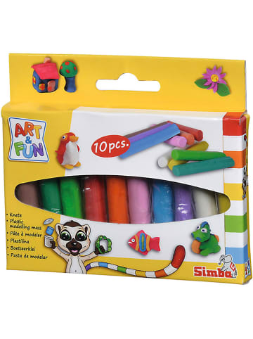 Plastelina w różnych kolorach - 3+