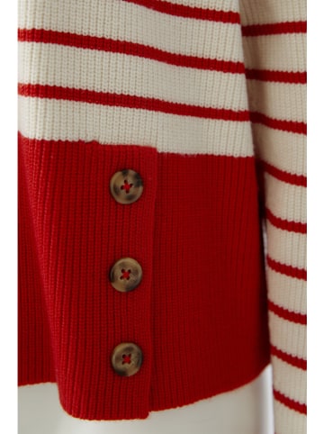 Trui rood/wit