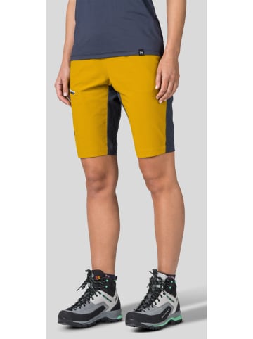 Funktionsshorts "Torres" in Gelb/ Dunkelblau