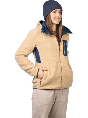 Fleecejacke "Koala" in Gelb/ Dunkelblau