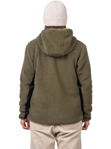 Fleecejacke "Koala" in Khaki/ Anthrazit