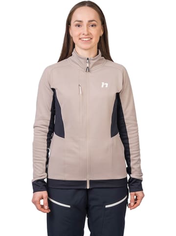 Funktionsjacke "Nela" in Beige/ Anthrazit