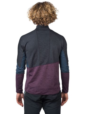 Funktionsshirt "Niro" in Anthrazit/ Lila