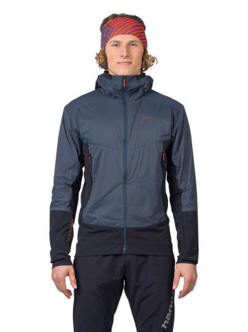 Funktionsjacke "Vertical" in Dunkelblau/ Anthrazit