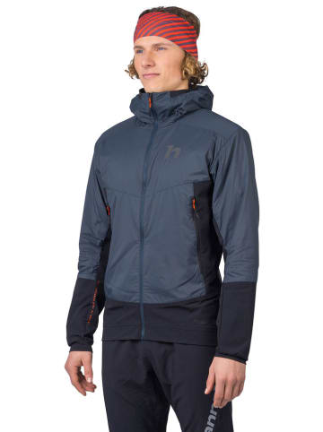 Funktionsjacke "Vertical" in Dunkelblau/ Anthrazit