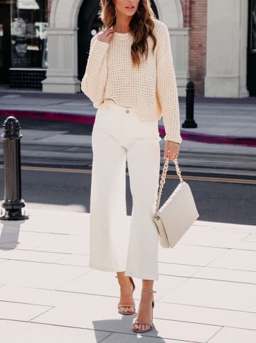 Pullover in Creme