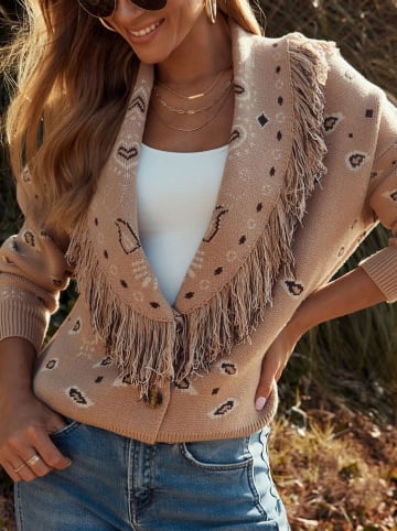 Cardigan in Beige
