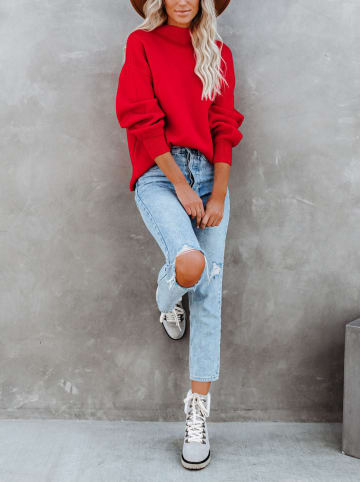 Pullover in Rot