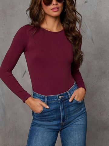 Longsleeve in Bordeaux