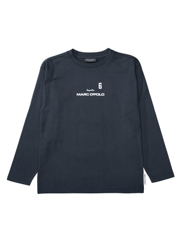 Longsleeve in Dunkelblau
