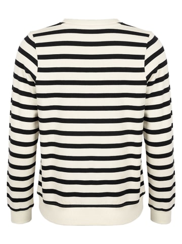 Bluza w kolorze kremowo-czarnym