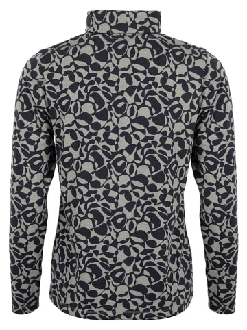 Longsleeve in Beige/ Schwarz