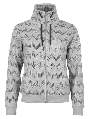 Sweatjacke in Grau