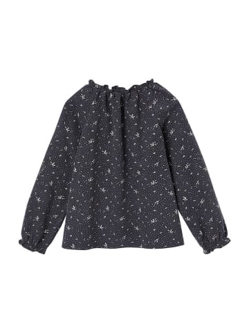 Bluse in Anthrazit