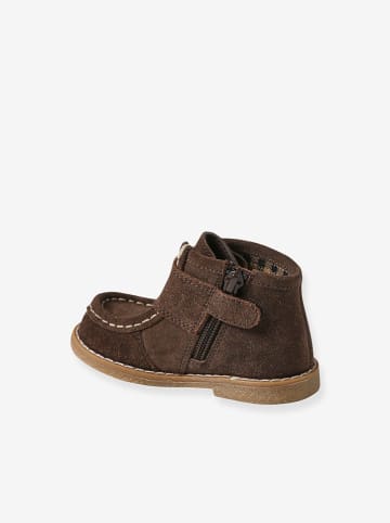 Leder-Boots in Braun