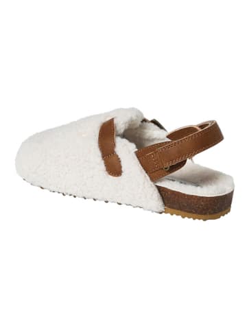 Slippersy w kolorze białym