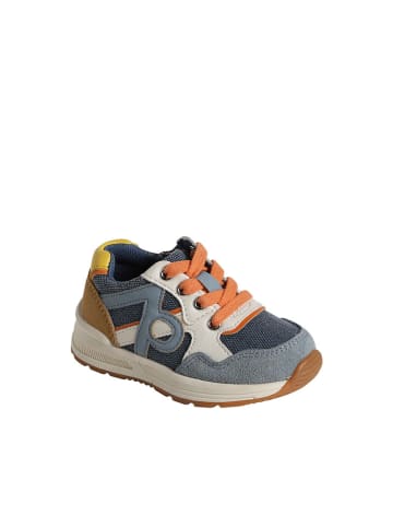 Sneakersy w kolorze kremowo-błękitnym