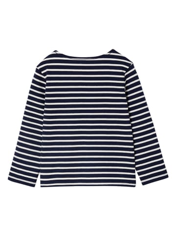 Longsleeve in Dunkelblau