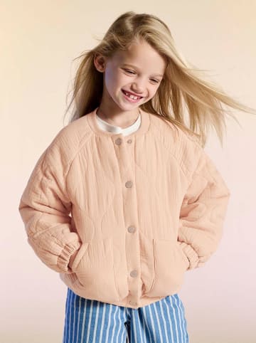 Bomberjacke in Puder