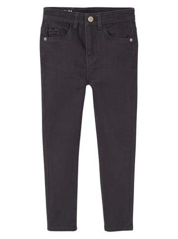 Spodnie - Slim fit - w kolorze czarnym