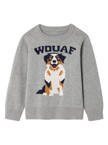Sweter w kolorze jasnoszarym