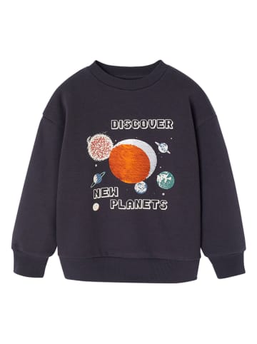Sweatshirt in Anthrazit