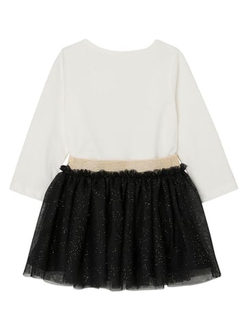 2tlg. Outfit in Creme/ Schwarz