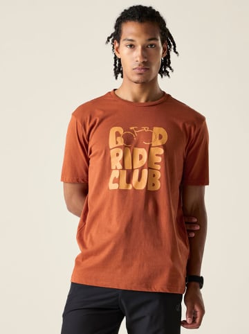 Functioneel shirt "Movement III" in Terrakotta
