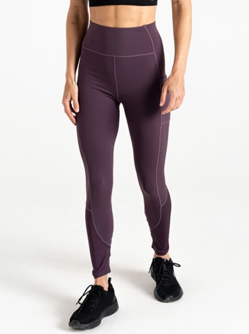 Legginsy sportowe "Power" w kolorze fioletowym