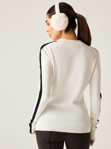 Sweter "Diamant" w kolorze kremowo-czarnym