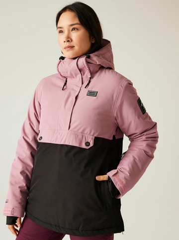 Ski-/snowboardjas "Snowburst II" lichtroze/zwart