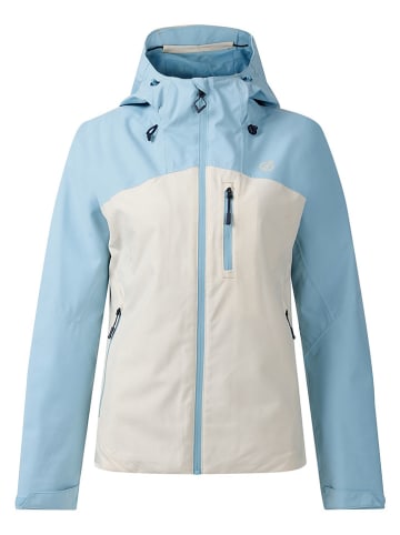 Functionele jas "Torrek III" crème/lichtblauw