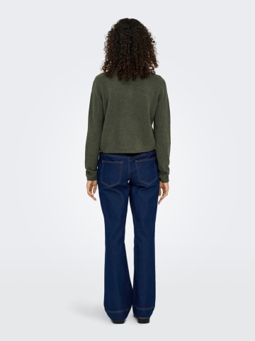JDY Cardigan "Chloe" in Dunkelgrün