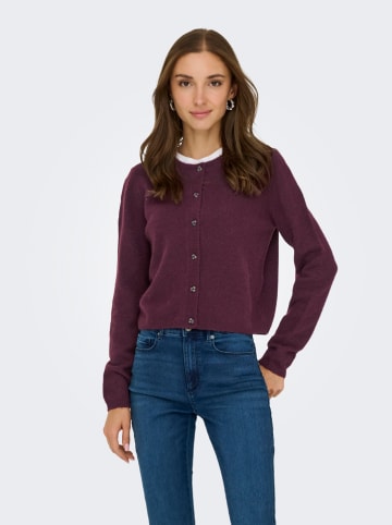 Cardigan "Chloe" in Bordeaux