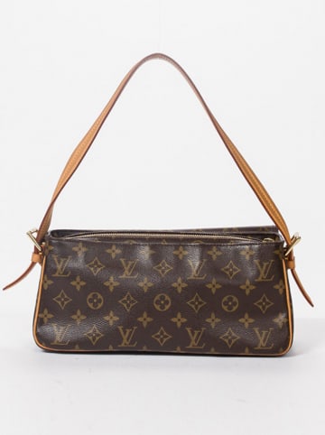 2nd Hand Schultertasche "Viva Cite MM" in Braun - (B)31 x (H)14,5 x (T)9 cm