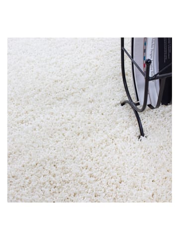 Hochflor-Teppich "Akrem" in Creme