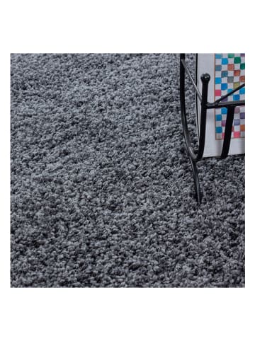 Hochflor-Teppich "Akgri" in Grau