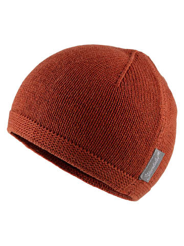 Beanie in Rotbraun