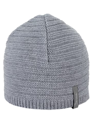 Strickmütze in Grau