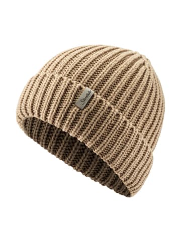 Beanie in Hellbraun
