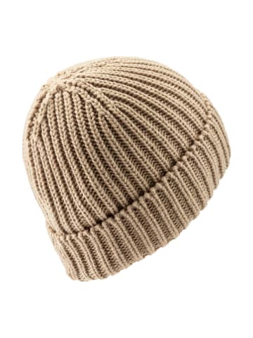 Beanie in Hellbraun
