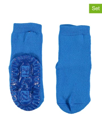 2er-Set: ABS-Socken in Blau