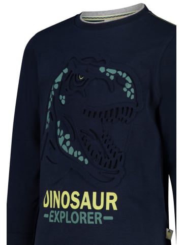 Salt and Pepper Longsleeve in Dunkelblau