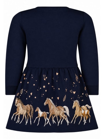 Kleid in Dunkelblau